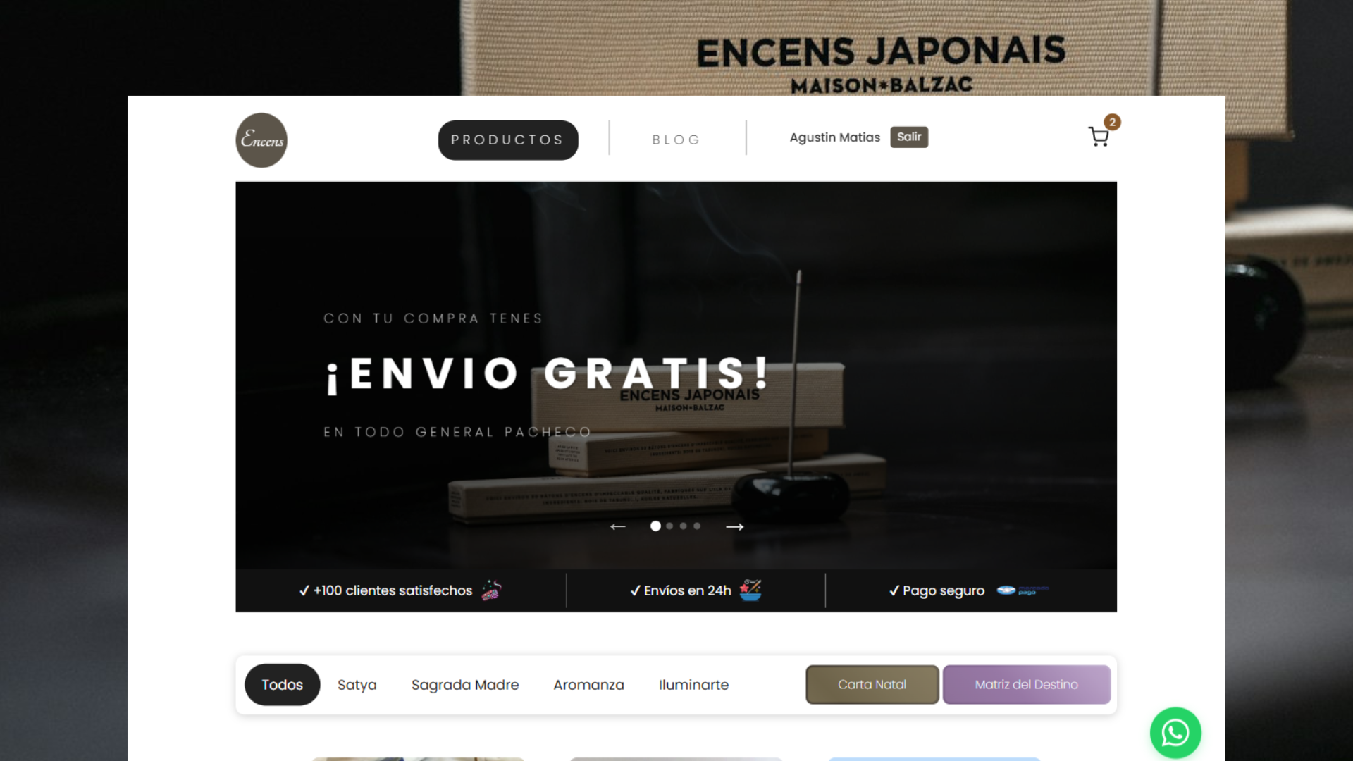 Encens productos